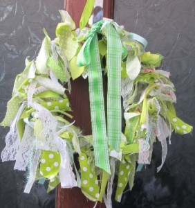 rag wreath