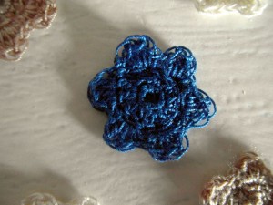 crocheted lace flowers