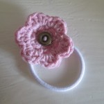 crocheted flower