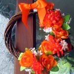 summer door wreath