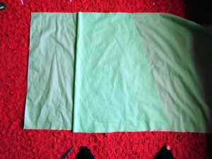spring green wrap dress