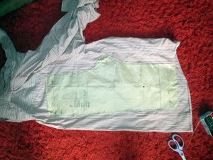 upcycled toddler trousers