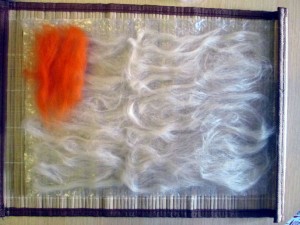 autumn felted picture