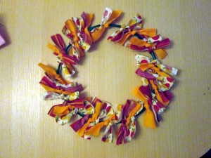 how to make an autumn wreath