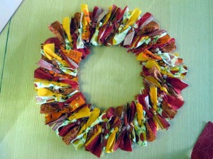 how to make an autumn wreath