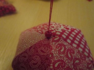 fabric Christmas decorations