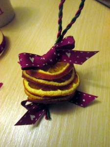 dried fruit decorations