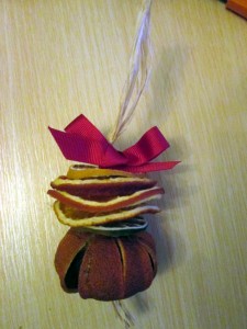 dried fruit decorations