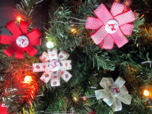 ribbon christmas decorations