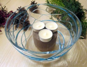 easy last minute christmas centrepieces