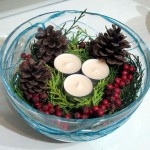 easy last minute christmas centrepieces
