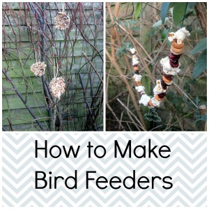 how to make bird feeders
