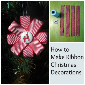 collage ribbon decorations