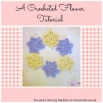 crocheted flower