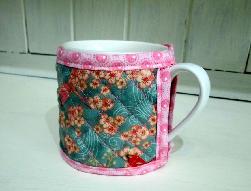 quilted mug cosy 12 things to sew in the autumn