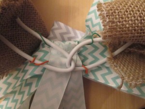 burlap wreath