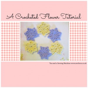 crocheted flower