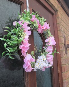 spring wreath tutorial