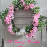 spring wreath tutorial