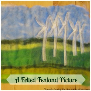 felted fenland landscape