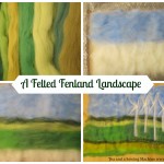 felted fenland landscape