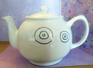 sharpie teapot