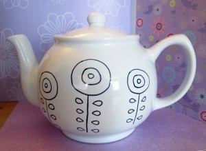 sharpie teapot