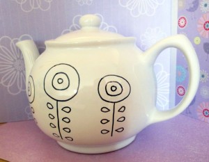 sharpie teapot