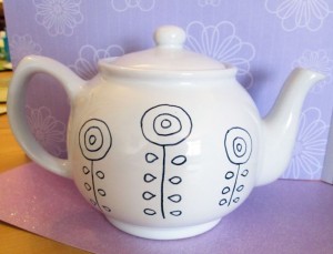 sharpie teapot