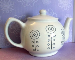 sharpie teapot