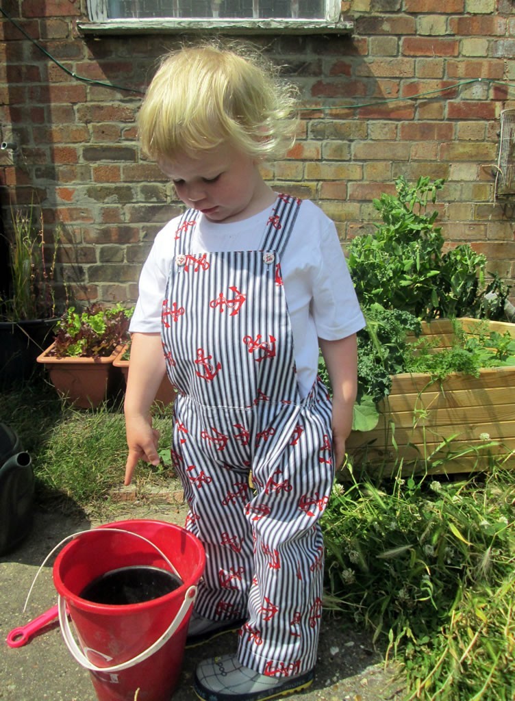 toddler dungarees without a pattern