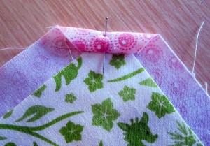 how to sew mitred corners