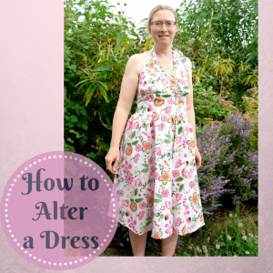 how to alter a dress 