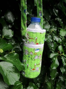 how to make a water bottle carrier quick and easy handmade gift ideas
