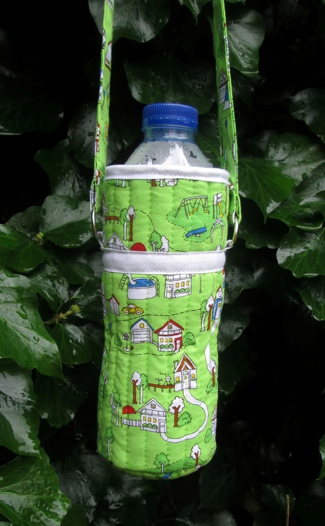 how to make a water bottle carrier