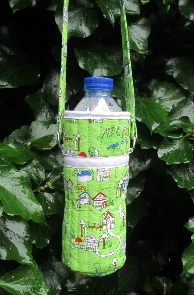 how to make a water bottle carrier