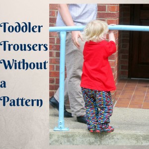 toddler trousers without a pattern