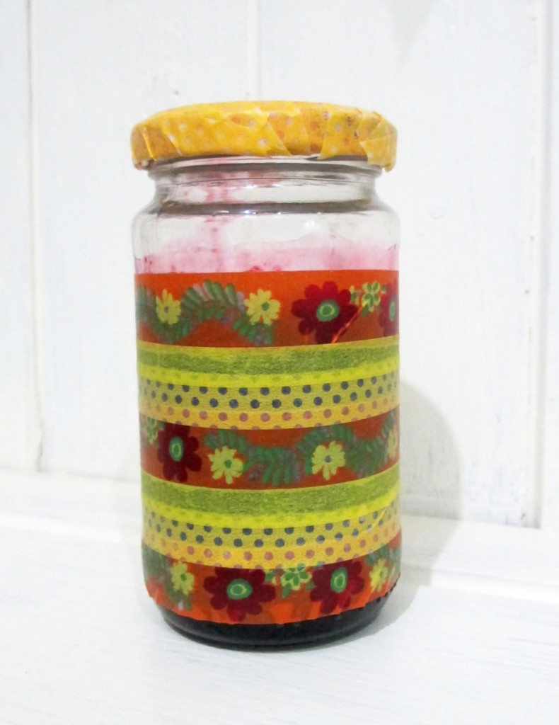 making jars pretty