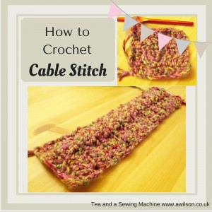 how to crochet cable stitch