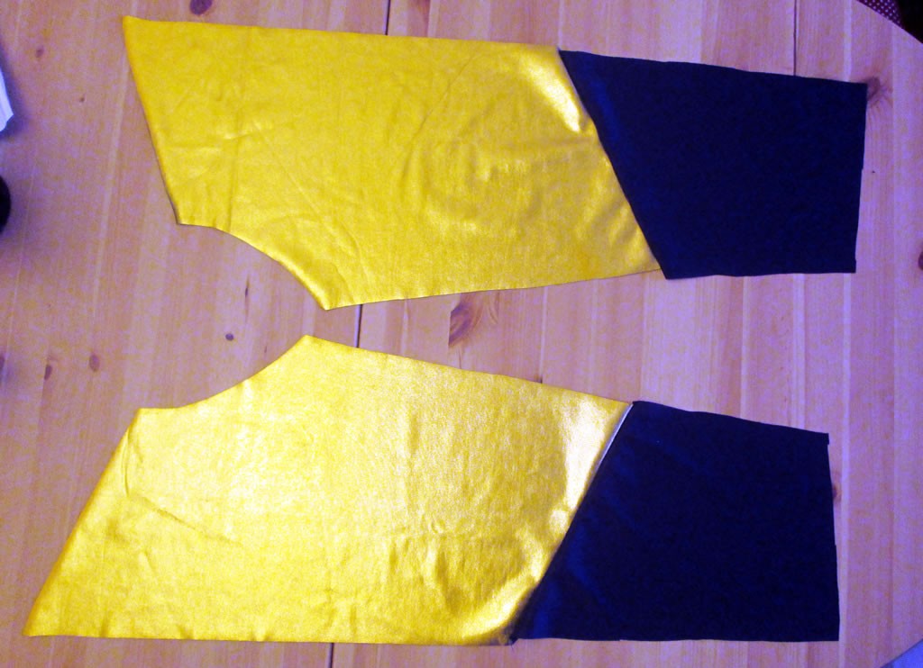 diy booster gold superhero costume outfit suit