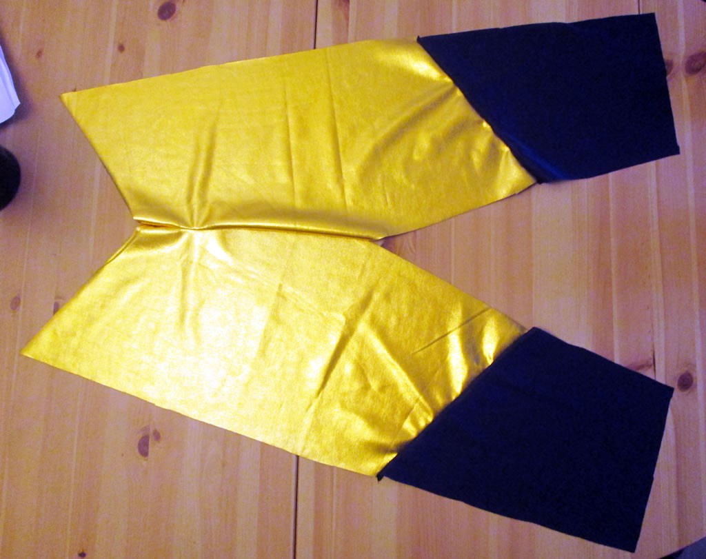 diy booster gold superhero costume outfit suit