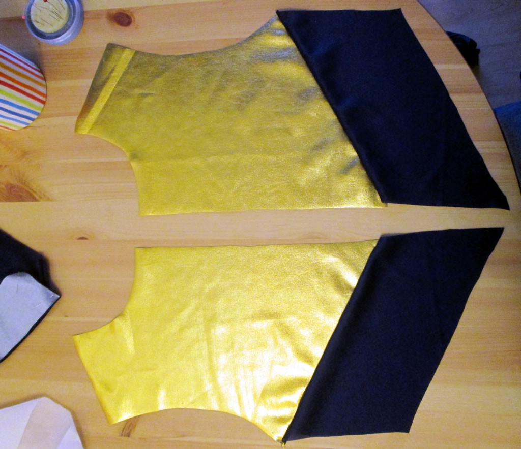 diy booster gold superhero costume outfit suit