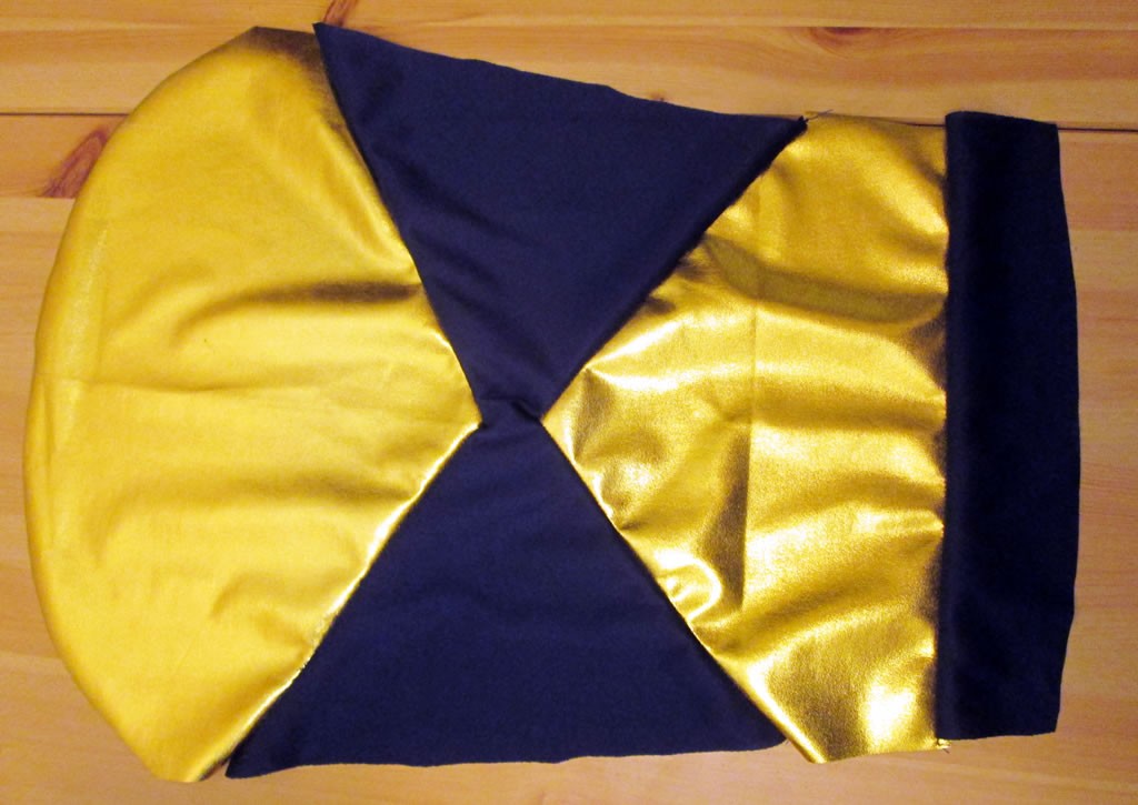 diy booster gold superhero costume outfit suit