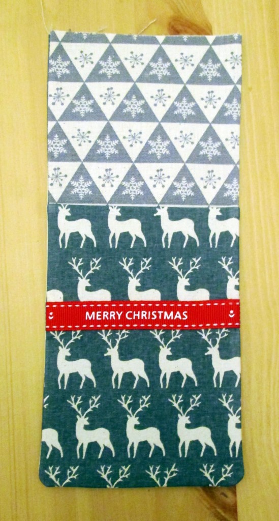 christmas cutlery pockets pouch holder