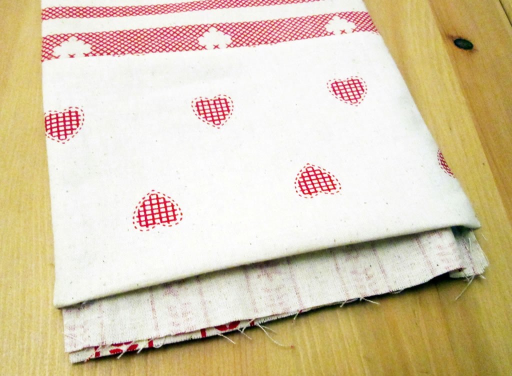 how to make a fabric stocking with cuff