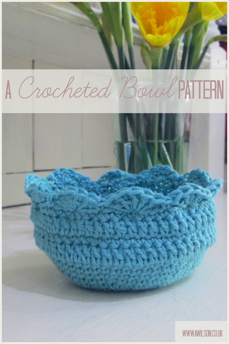 crocheted bowl pattern