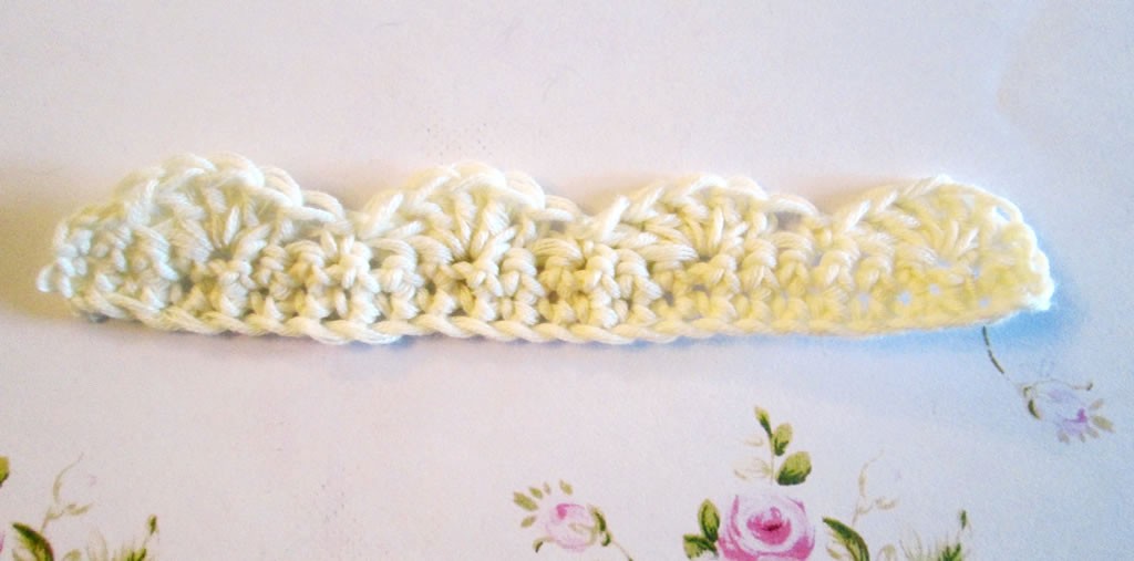 how to crochet shell edging scallop scalloped