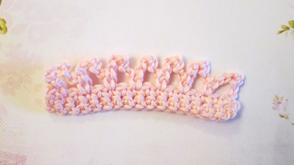 how to crochet picot edging