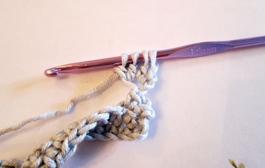 how to crochet bobble edging