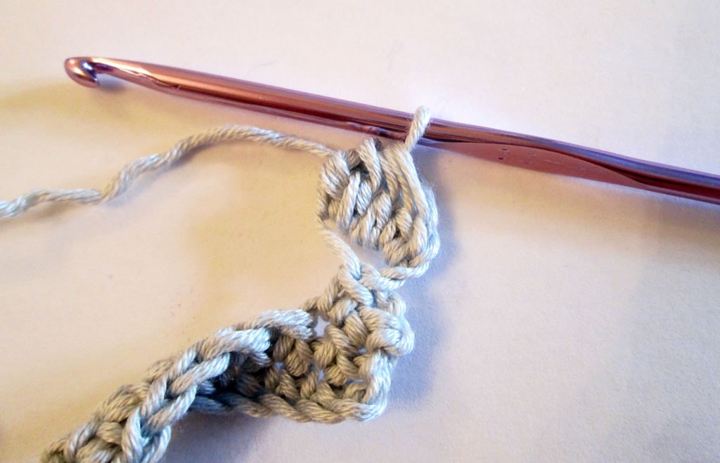 how to crochet bobble edging